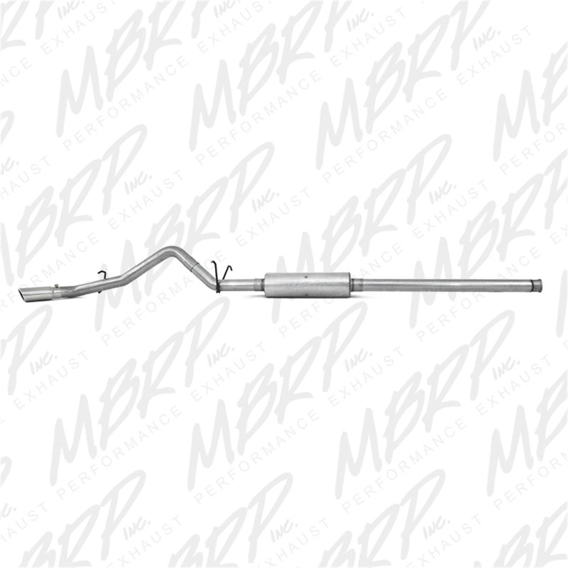 MBRP 14 Chevy/GMC 1500 Silverado/Sierra 4.3L V6/5.3L V8 Single Side Exit AL 3in Cat Back Exhaust