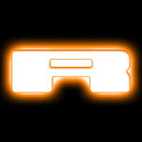 ORACLE Lighting Universal Illuminated LED Letter Badges - Matte Wht Surface Finish - R