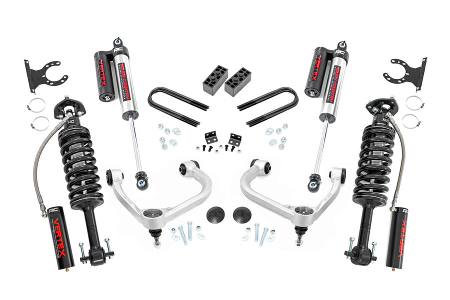 3 Inch Lift Kit | Fabbed UCA | Vertex | Ford F-150 4WD (2021-2026)