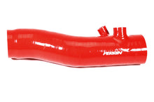 Load image into Gallery viewer, PERRIN 22-24 Subaru WRX / 20-25 LGT &amp; OBXT Turbo Inlet Hose w/Turbo Adapter Flange (Long) - Red