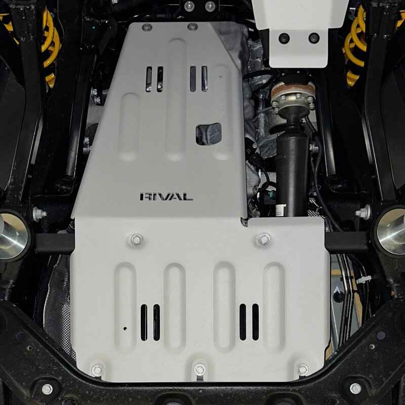 Rival Ineos Grenadier &amp; Quartermaster Aluminum Engine Transmission Catalytic Converter Skid Plat