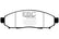 EBC 05+ Nissan Frontier 2.5 2WD Greenstuff Front Brake Pads