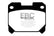 EBC 93-98 Toyota Supra 3.0 Twin Turbo Yellowstuff Rear Brake Pads