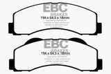 EBC 15+ Ford Expedition 3.5 Twin Turbo 2WD Greenstuff Front Brake Pads