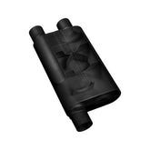 80 Series Chambered Muffler 80 Series Crossflow 2.50 Dual In 2.50 Dual Out Aggressive Sound Flowmaster