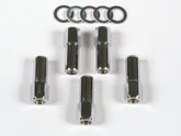Competition Open End Style Lug Nuts Set Of 5 1/2-20, Overall Length 1-15/16 Inch, Hex Size 13/16 Inch, Shank Diameter .680 Inch, Shank Length 1.00 Inch Mr Gasket