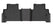 Husky Liners 2022 Jeep Grand Cherokee X-ACT 2nd Seat Floor Liner - Blk