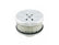 Air Cleaner Deep Dish 4 Inch x 2 Inch Chrome Fits 1 and 2-Barrel Carburetors with 2-5/16 Inch or 2-5/8 Inch Carb Neck including most VW Mr Gasket