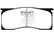 EBC 65-69 Dodge Dart 2.8 Yellowstuff Front Brake Pads