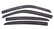 AVS 11-18 Dodge Charger Ventvisor Outside Mount Window Deflectors 4pc - Smoke