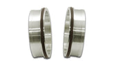Vibrant Weld Fitting Ferrule with O-Ring | 304 Stainless, 3.5 in OD Tubing | 12557