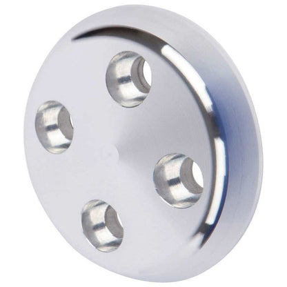 CVF Racing polished billet water pump pulley nose cap for Mopar (Chrysler), 440CAP-V