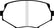 EBC 94-01 Mazda Miata MX5 1.8 Greenstuff Front Brake Pads