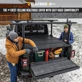 BAKFlip MX4 TS Hard Folding Truck Bed Cover 2022-2025 Toyota Tundra 5 Foot 7 Inch Bed without Deck Rail System without Trail Special Edition Storage Boxes BAK