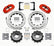 Wilwood Narrow Superlite 4R Rear Kit 12.88in Drilled Red 2012-Up Toyota / Scion FRS w/Lines