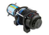 4,500 Lb 12 Volt Winch w/ Synthetic Rope and Aluminum Fairlead Anvil Off-Road