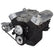 CVF Racing BBC V-Belt Alternator System, Short Water Pump in Polished, part number 454-ALT-SYSTEM-C-SWP