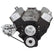 CVF Racing BBC V-Belt Alternator System, Short Water Pump in Polished, part number 454-ALT-SYSTEM-C-SWP