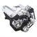 CVF Racing Gen VI AC/PS/Alt Serpentine Kit, EWP in Polished, part number 454-SERPENTINE-AC-C-G6-EWP