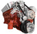 CVF Racing BBC Mid-Mount Alt-Only Serpentine Kit, LWP in Polished, part number 454-SERPENTINE-ALT-BP