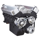 CVF Racing Gen VI Alternator Serpentine Kit, LWP in Polished, part number 454-SERPENTINE-ALT-C-G6