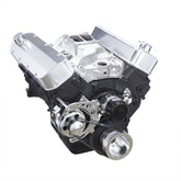 CVF Racing BBC Alternator Serpentine Kit, EWP in Polished, part number 454-SERPENTINE-ALT-C-EWP