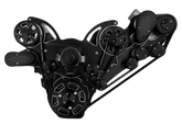 CVF Racing BBC ProCharger Wraptor serpentine system, Black Diamond, BD-454PC-WRAPTOR-EWP
