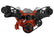 CVF Racing Black Diamond Wraptor wide mount serpentine system for Big Block Chevy 396, 427 or 454, BD-454W-WRAPTOR-EWP