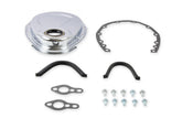 Timing Cover Chrome Fits 1955-1991 Small Block Chevrolet 265-400 and 1980-1995 90 Degree 229-262 V6 Mr Gasket