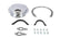 Timing Cover Chrome Fits 1955-1991 Small Block Chevrolet 265-400 and 1980-1995 90 Degree 229-262 V6 Mr Gasket