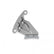 Chrome Timing Tab Fits Chevrolet Small Block with 7 Inch Harmonic Balancer Mr Gasket