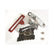 Timing Tab With Adjustable Pointer Chrome Chevrolet Small Block with 8 Inch Balancer Mr Gasket