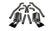 Corsa 2012-2015 Chevrolet Camaro Coupe ZL1 6.2L V8 Black Sport Cat-Back + XO Exhaust