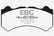 EBC 08-11 Nissan GT-R (R35) 3.8 Twin Turbo (Cast Iron Rotors) Yellowstuff Front Brake Pads