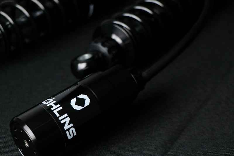 Ohlins 14-26 Harley FL Touring STX 36 Twin Blackline 12in Blk Reservoir Shocks - Standard Springs