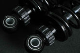 Ohlins 14-26 Harley FL Touring STX 36 Twin Blackline 12in Blk Reservoir Shocks - Standard Springs