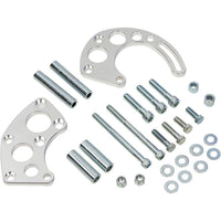 CVF Racing polished low mount Saginaw power steering bracket for Ford 429 and 460 big block, 460-PSBRKT-C