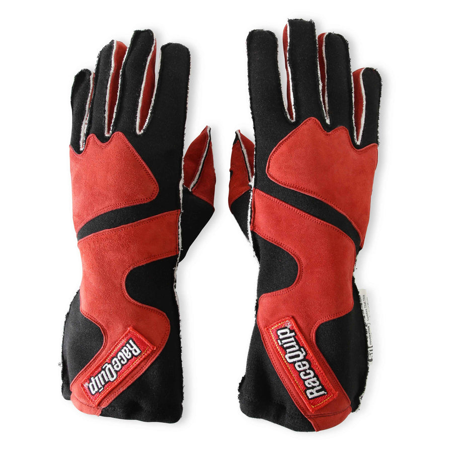 RaceQuip 356 Series 2 Layer Nomex Outseam Race Gloves 356103RQP