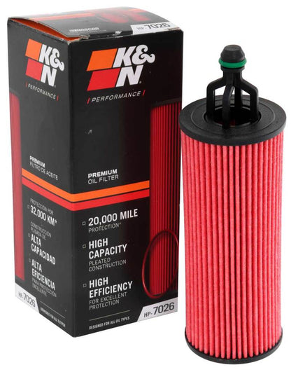K&N Oil Filter | Cartridge | HP-7026