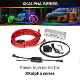 XK Glow XKmax RGB Fiber Optic LED Interior Automotive Ambient Light Kit - 4x43in