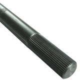 Borgeson Steering Shaft; 3/4-36 Splined; Steel; 12in. Long; 2in. Spline Length 409212