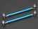Cusco Universal 225mm-255mm M12xP1.25 Front Sway Bar End Link Set (Set of 2)