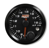 MSD Standalone Air/Fuel Wideband 02 Gauges Kit 2-1/16 Wideband Air/Fuel Gauge,Black Face MSD Ignition