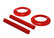 Energy Suspension GM Spring Isolator Set - Red