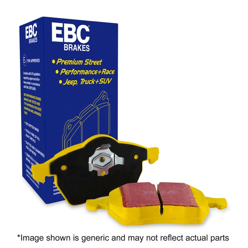 EBC 93-96 Subaru Impreza 1.8 Yellowstuff Rear Brake Pads