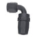 DeatschWerks 6AN Female Swivel 90-Degree Hose End CPE - Anodized Matte Black