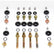 Skunk2 Honda/Acura B-Series VTEC Black Anodized Low-Profile Valve Cover Hardware