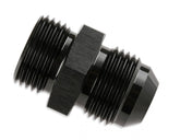 -6 AN To 9/16-18 (AN6) O-Ring Black O-Ring Straight Thread to AN Flare Fitting 6061 Aluminum Construction Mr Gasket
