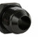 -6 AN To 9/16-18 (AN6) O-Ring Black O-Ring Straight Thread to AN Flare Fitting 6061 Aluminum Construction Mr Gasket