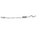MagnaFlow Sys C/B 11-15 Ford Super Duty F250 6.2L EC CC, SS 3.5in Single Rear Pass Side Ext 5in Tip